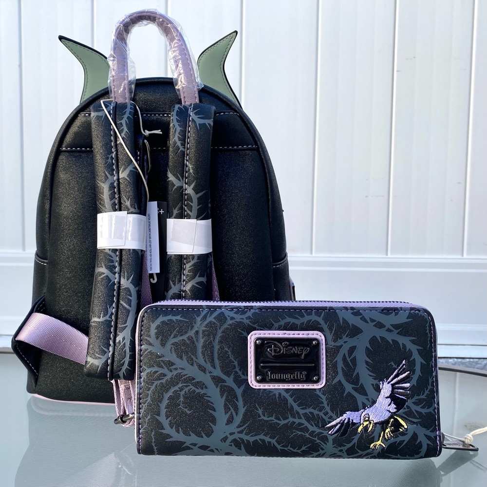 Sleeping Beauty♠️Maleficent Backpack Set - Picture 7 of 13